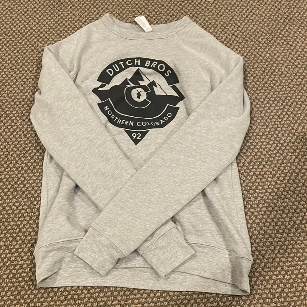 Dutch bros Northern Colorado size small sweater/crewneck